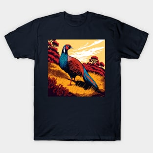 Pheasant in Countryside T-Shirt